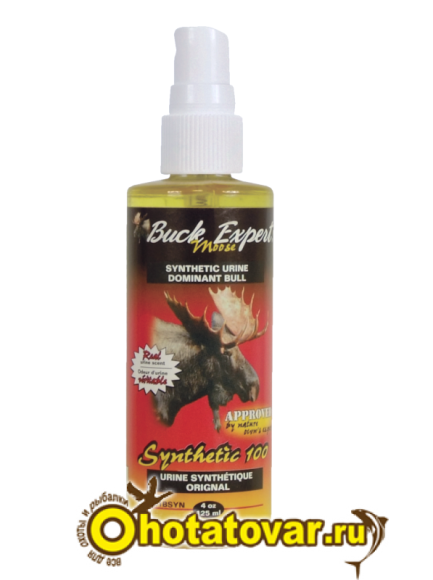 Приманка на лося в виде выделений Buck Expert Synthetic M01BSYN (моча доминантного самца), M01BSYN