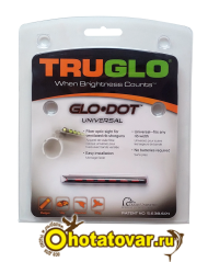 Светящаяся оптоволоконная мушка для оружия Truglo TG90, 90