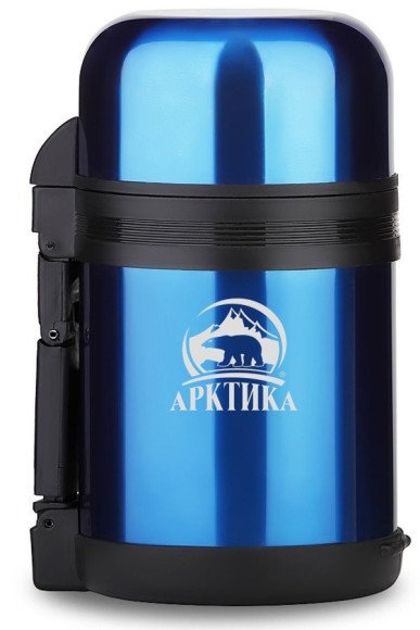 Термос "Арктика" с широким горлом универсальный 202-1200 синий , 1.2 л, 202-1200 синий