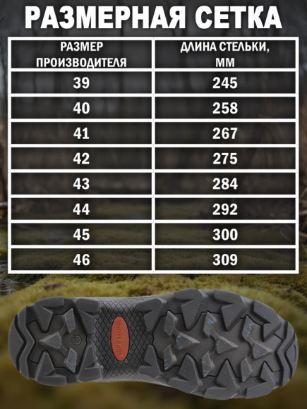 Сапоги HUNTLANDIA Edge High green